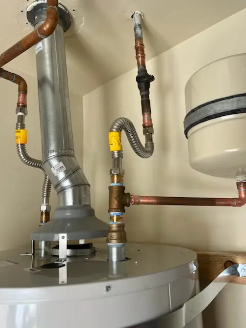 Water heater installation and plumbing repair in Marietta