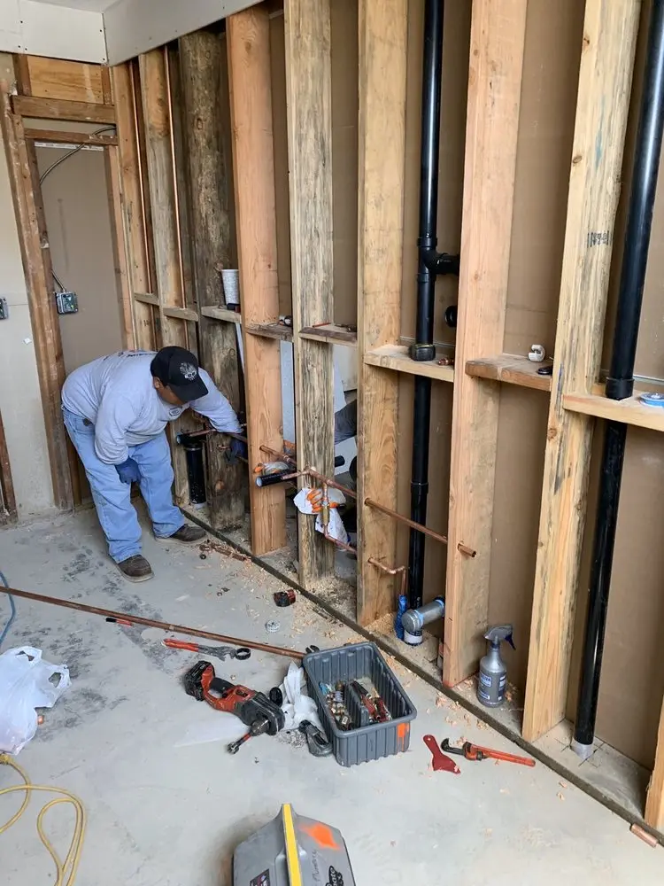 Commercial rough-in plumbing for Commercial Plumbing in Marietta